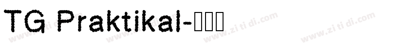 TG Praktikal字体转换
